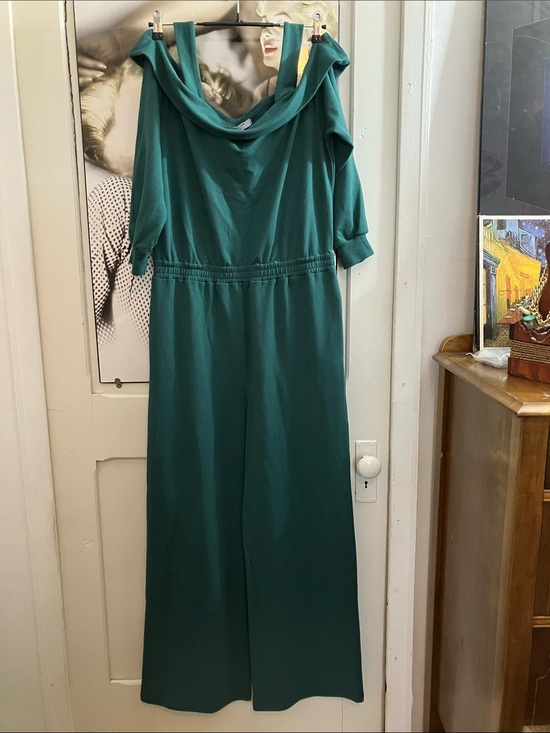 Smash + Tess Pants - Smash + Tess Forest Green jump suit oversized medium